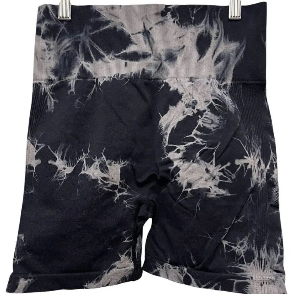 Tie Dye Seamless Scrunch Shorts Medium